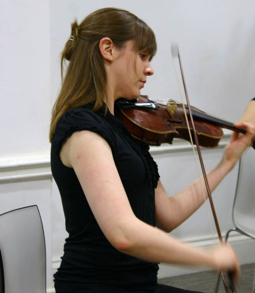 Stephanie Waite, violin